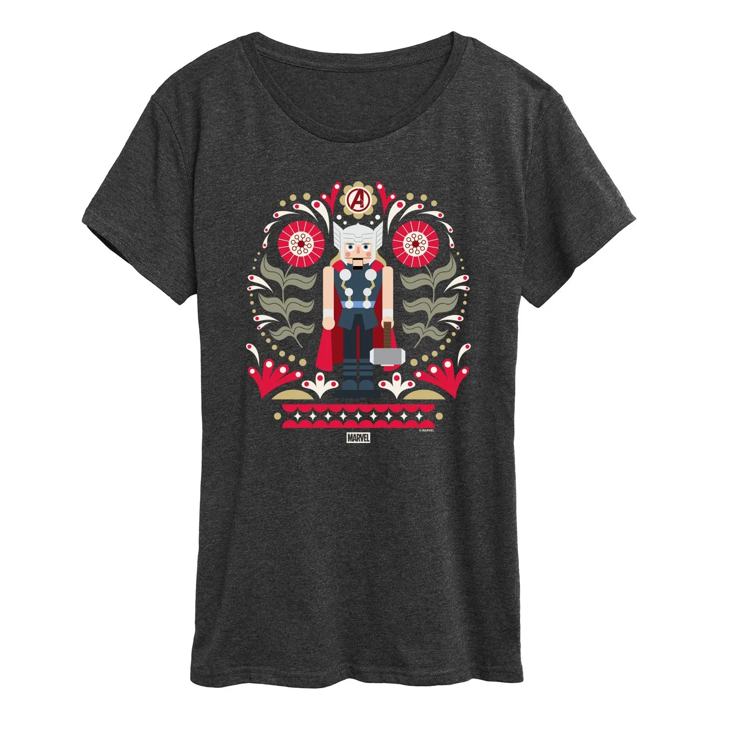 Marvel - Thor Nutcracker - Women's Short Sleeve Graphic T-Shirt sold by Zulily product image thumbnail 3