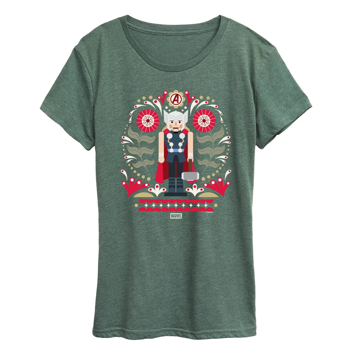 Marvel - Thor Nutcracker - Women's Short Sleeve Graphic T-Shirt sold by Zulily product image thumbnail 4