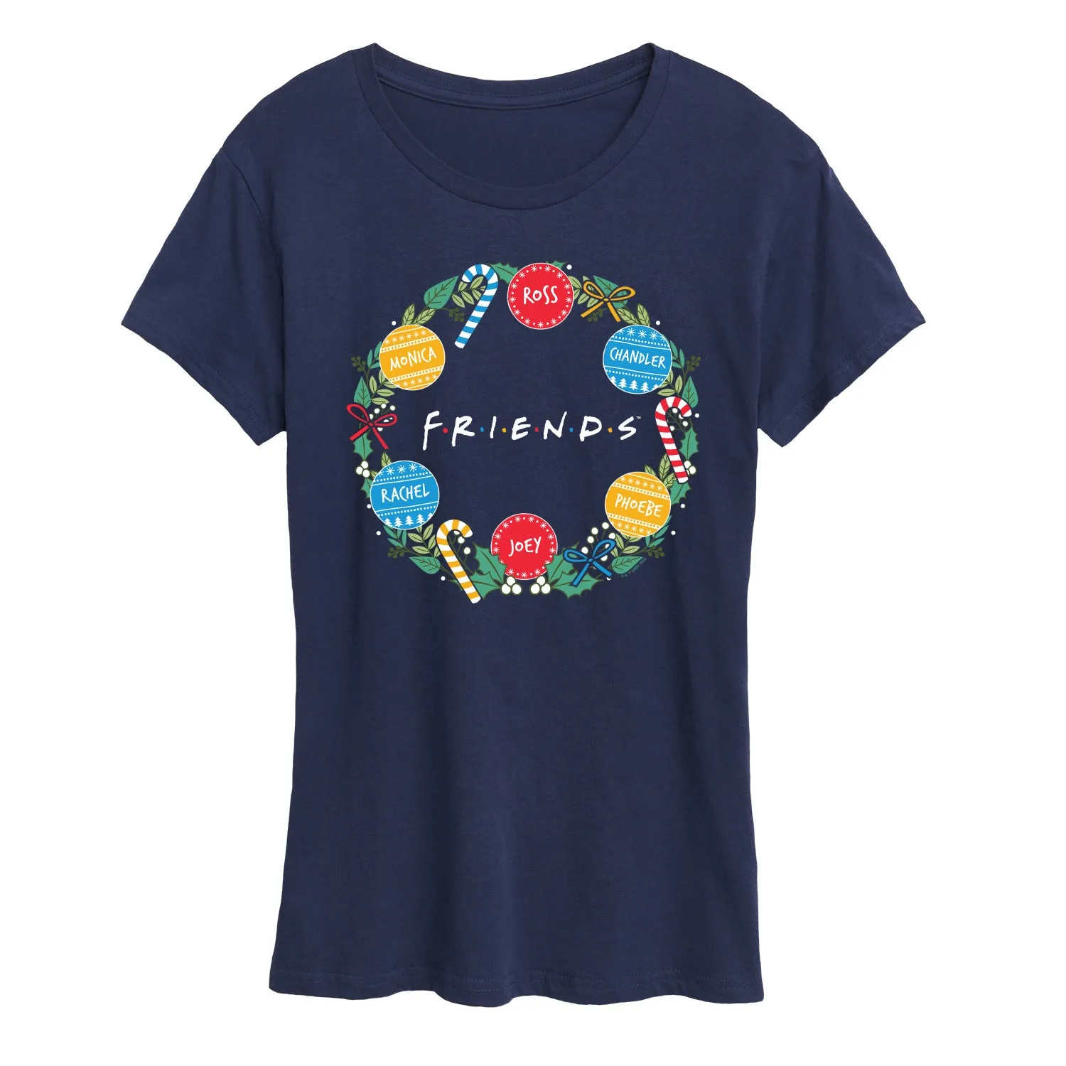 Friends - Wreath - Women's Short Sleeve Graphic T-Shirt sold by Zulily product image thumbnail 5