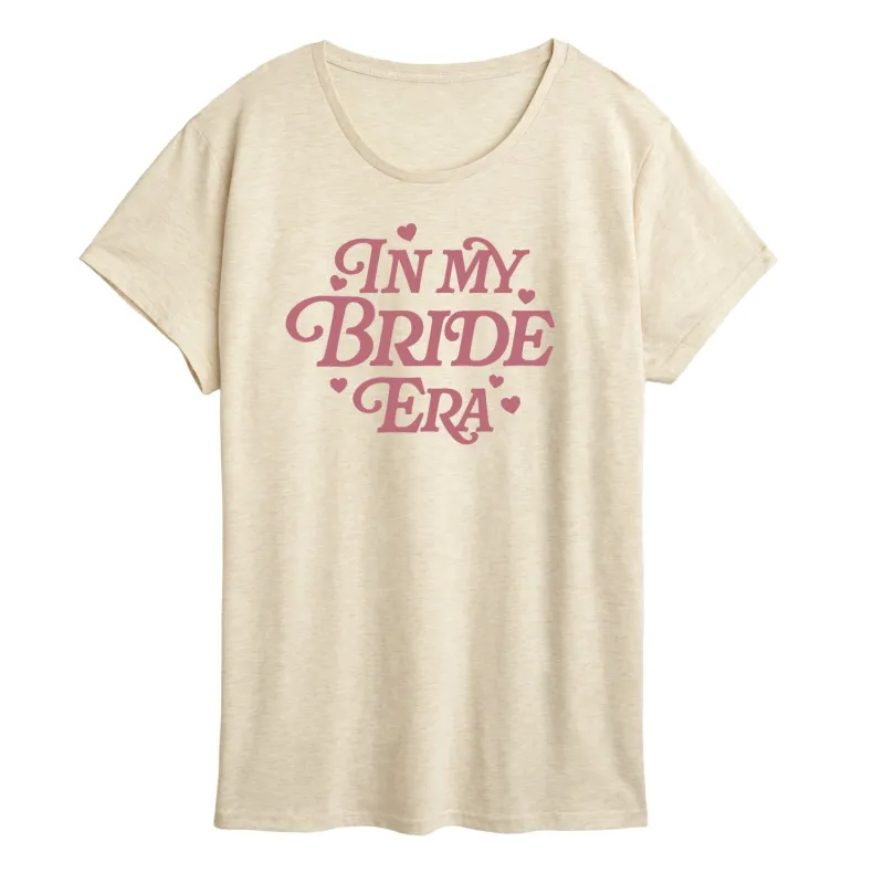 Instant Message - In My Bride Era - Women's Short Sleeve Graphic T-Shirt sold by Zulily