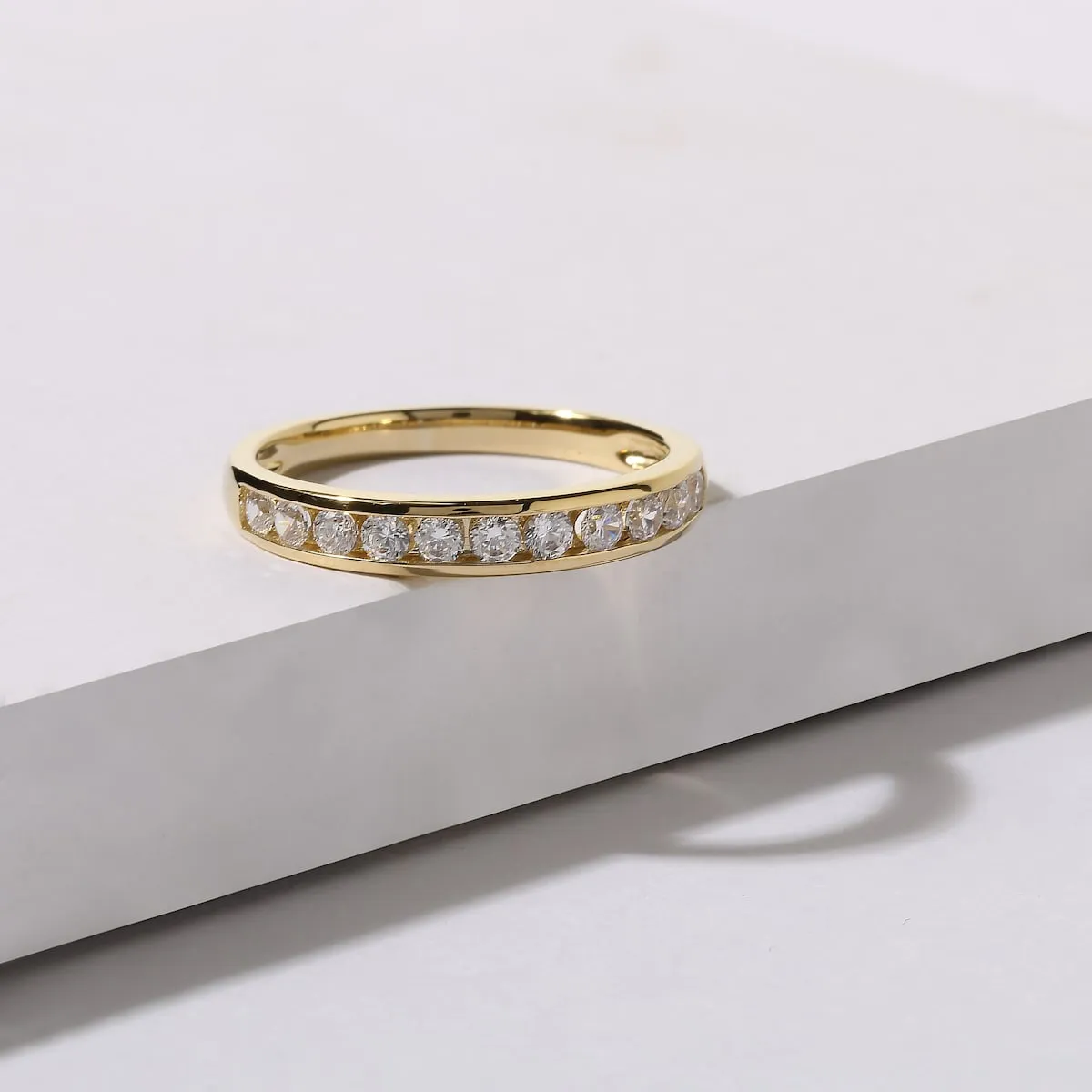 1/2ct TDW Diamond Womens Wedding Band in 14k Gold by DeCouer sold by Zulily