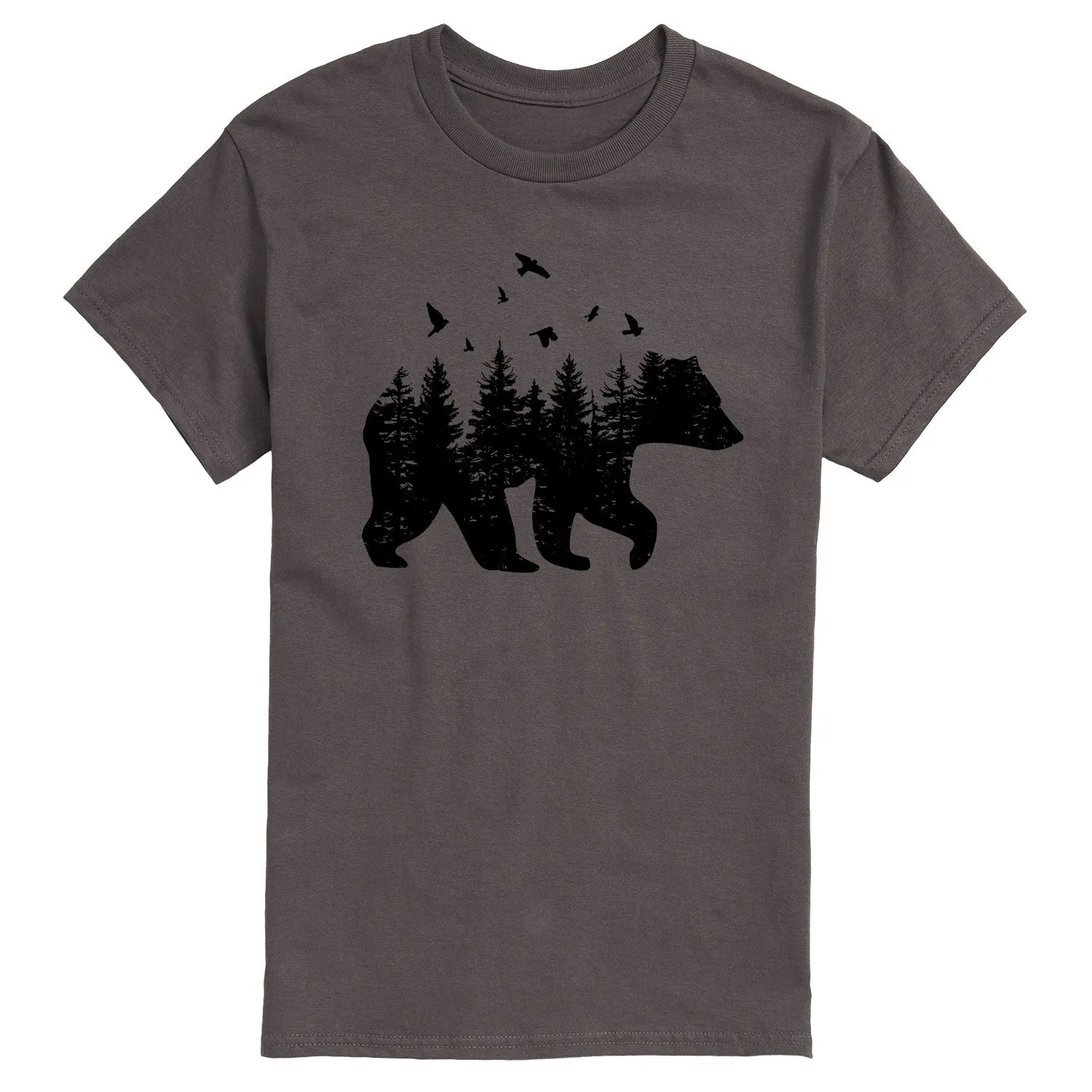 Instant Message - Forest Bear Silhouette - Men's Short Sleeve Graphic T-Shirt sold by Zulily product image thumbnail 2