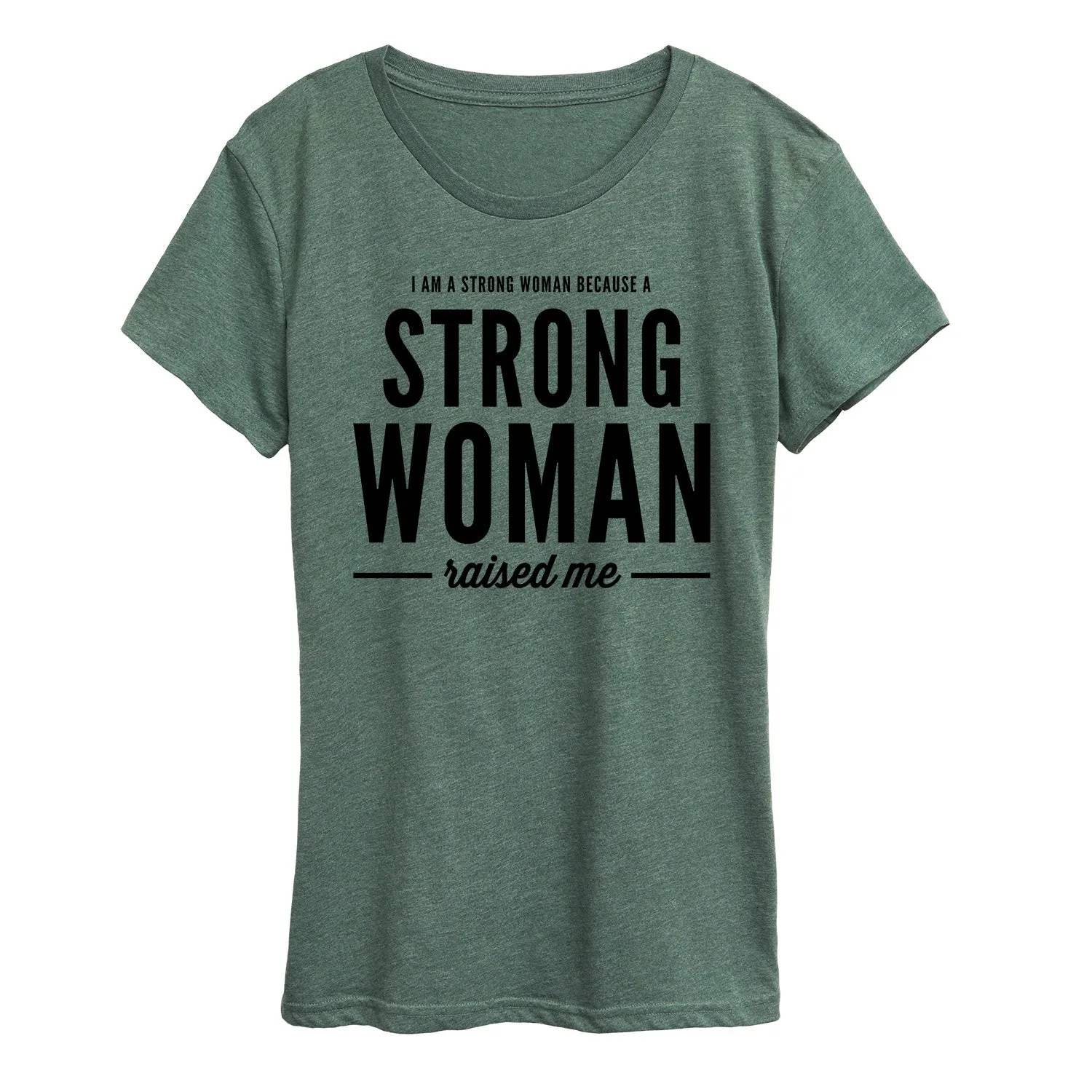 Instant Message - Strong Woman - Women's Short Sleeve Graphic T-shirt sold by Zulily product image thumbnail 2