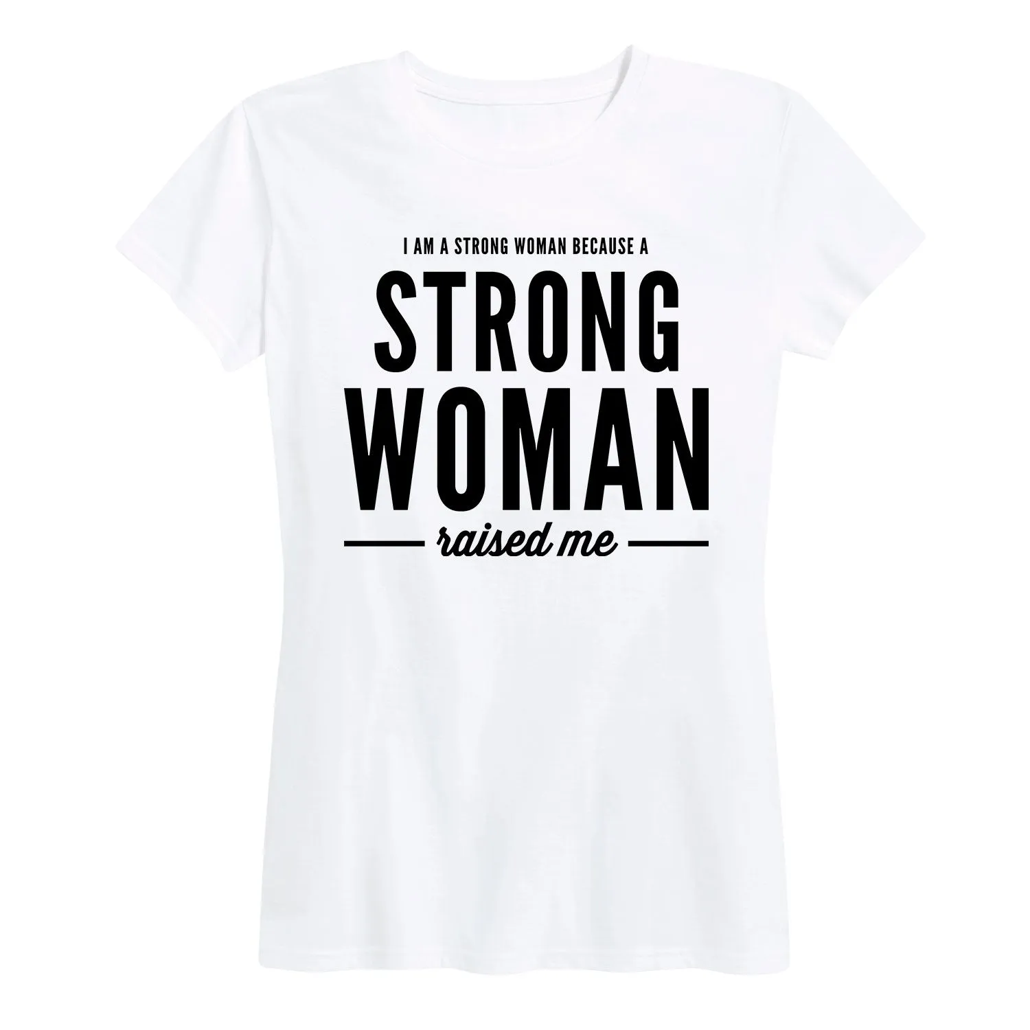 Instant Message - Strong Woman - Women's Short Sleeve Graphic T-shirt sold by Zulily product image thumbnail 4