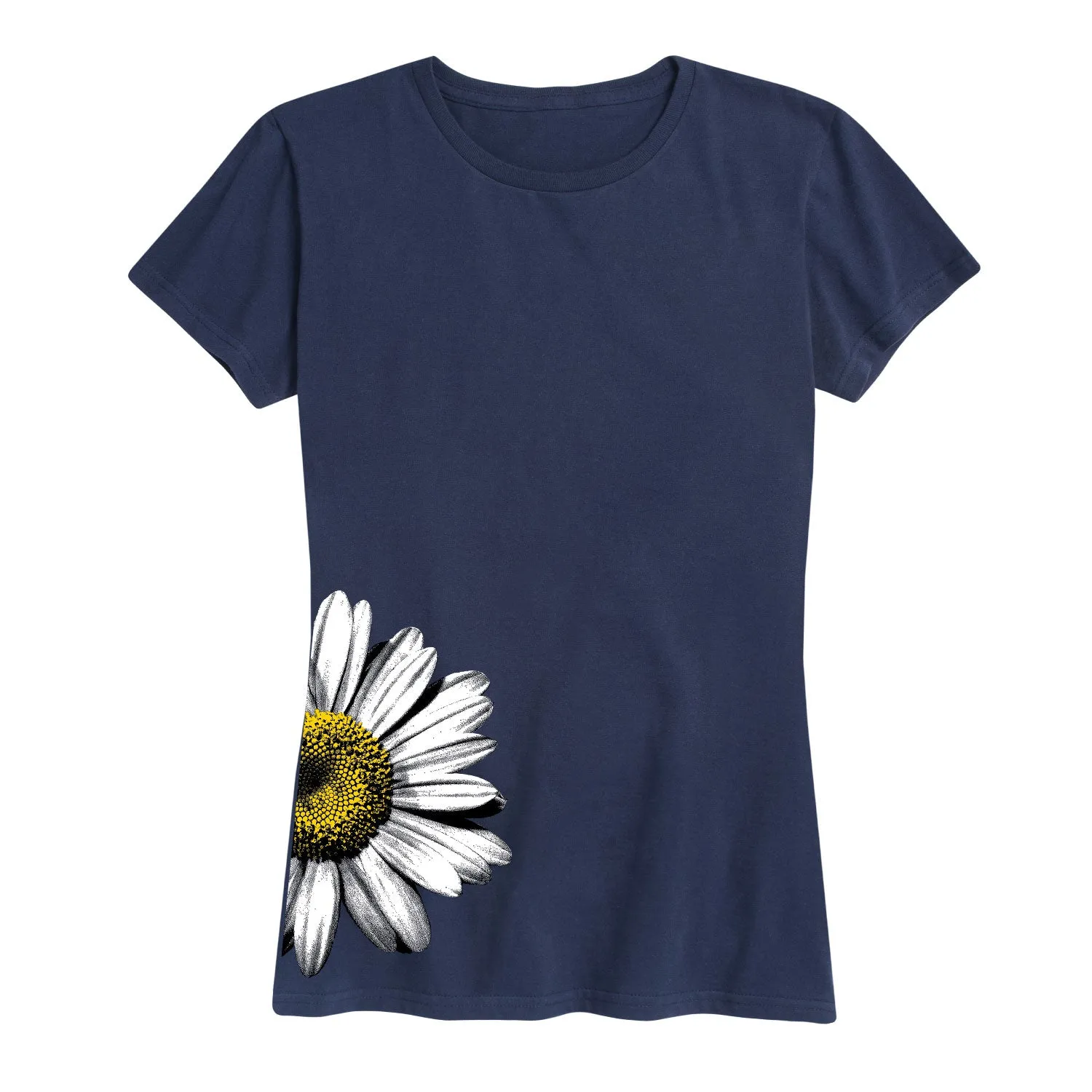 Instant Message - Daisy Side - Women's Short Sleeve Graphic T-shirt sold by Zulily product image thumbnail 2