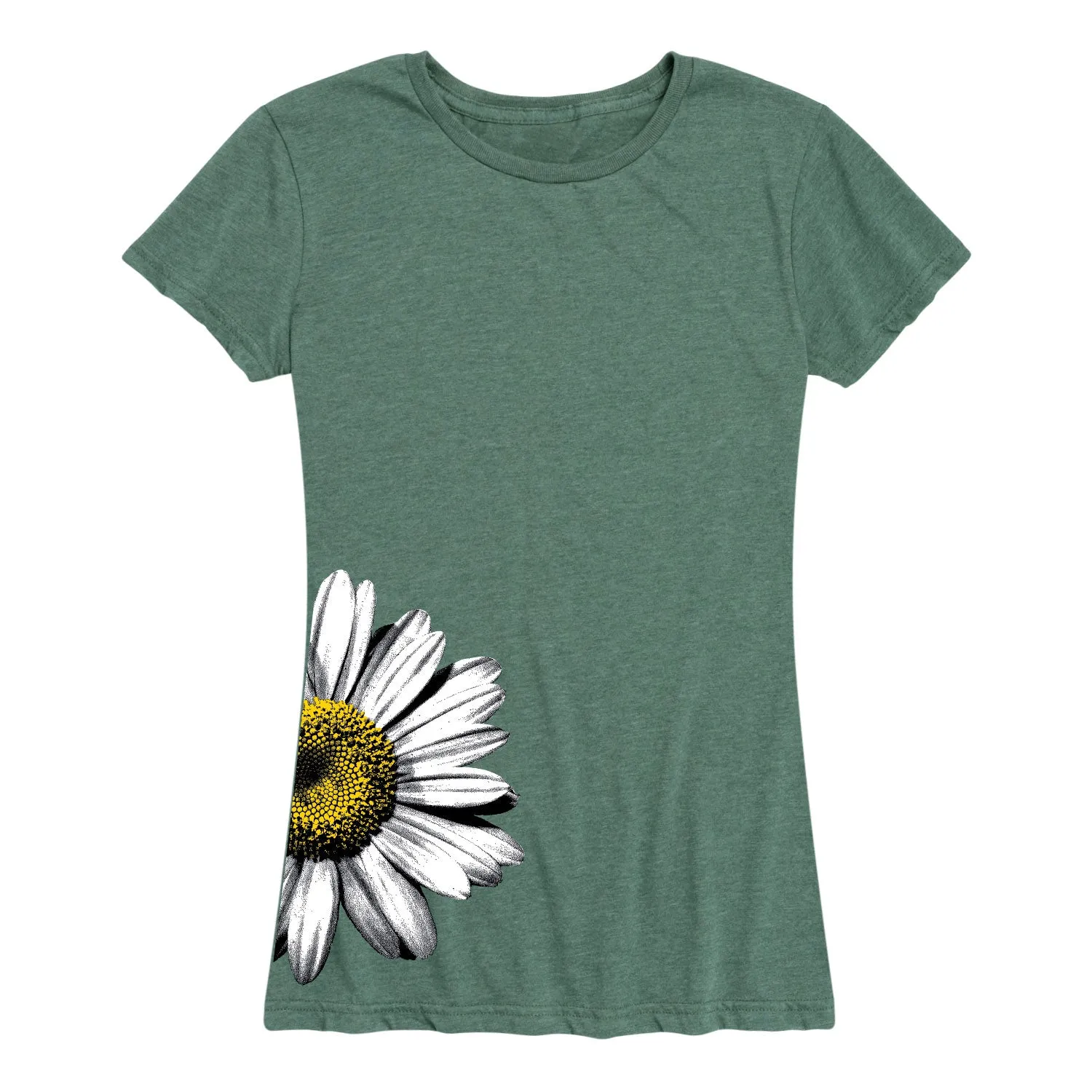 Instant Message - Daisy Side - Women's Short Sleeve Graphic T-shirt sold by Zulily product image thumbnail 3