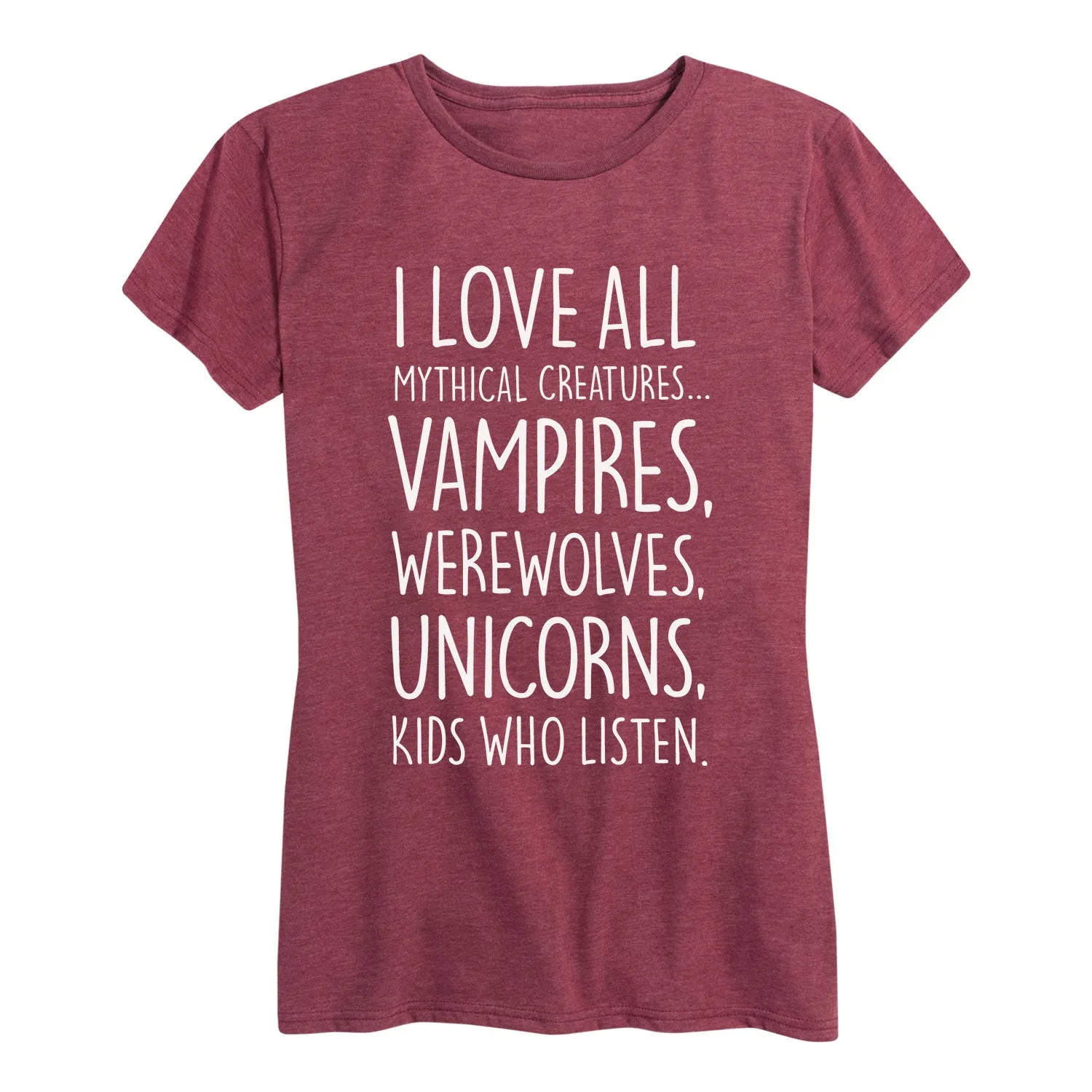 Instant Message - Mythical Creatures - Women's Short Sleeve Graphic T-shirt sold by Zulily product image thumbnail 3