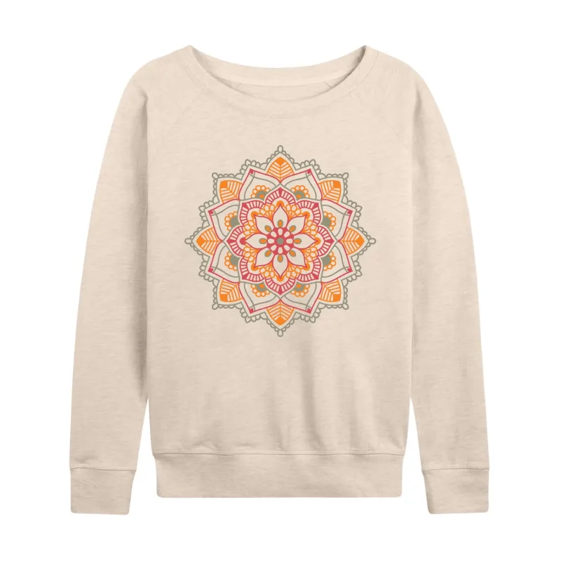 Instant Message - Autumn Decorative - Women's French Terry Long Sleeve Pullover sold by Zulily