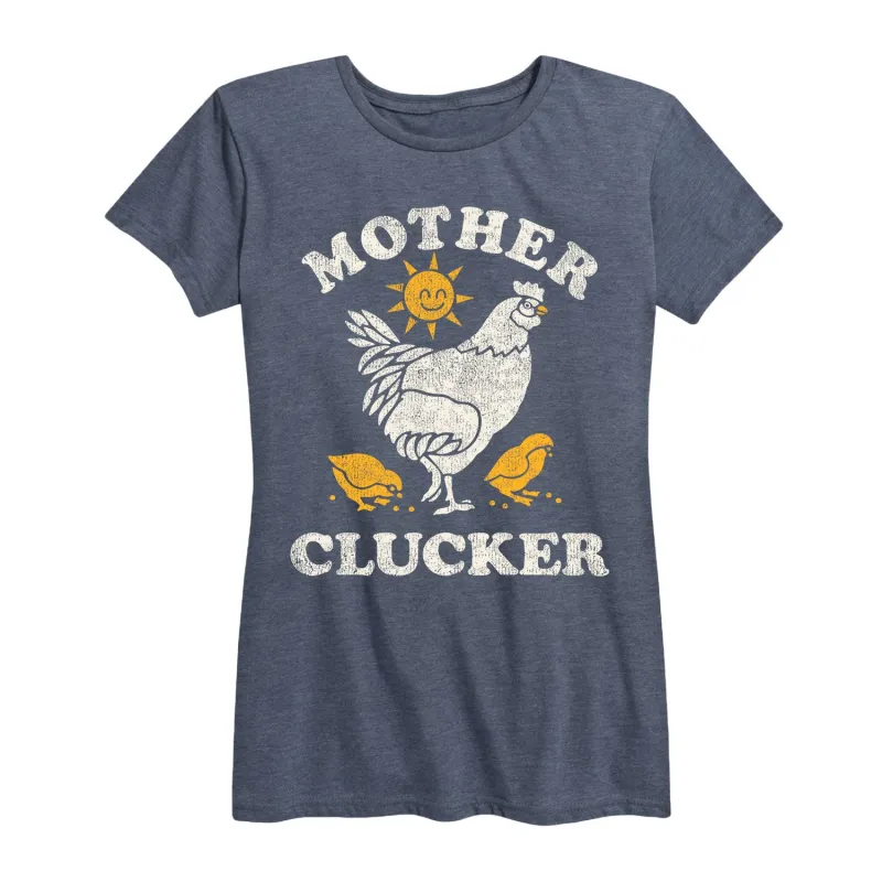 Instant Message - Mother Clucker - Women's Short Sleeve Graphic T-shirt sold by Zulily
