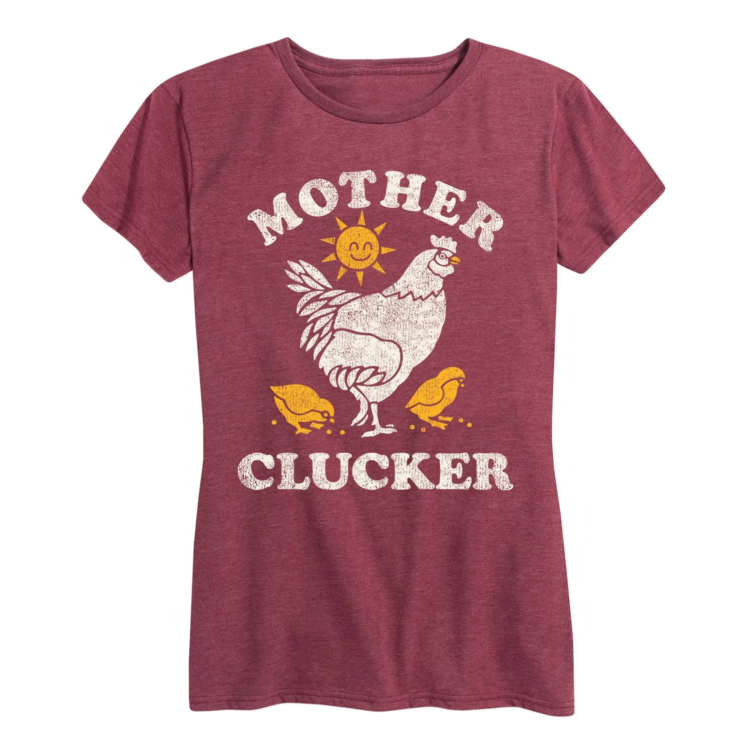 Instant Message - Mother Clucker - Women's Short Sleeve Graphic T-shirt sold by Zulily product image thumbnail 2