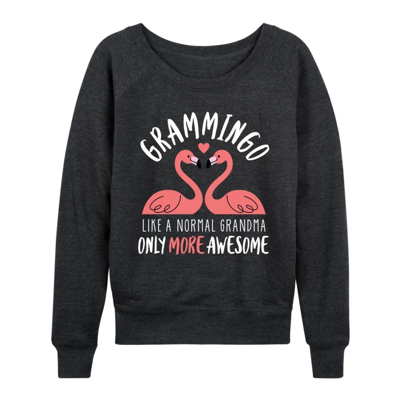 Instant Message - Grammingo - Women's French Terry Long Sleeve Pullover sold by Zulily