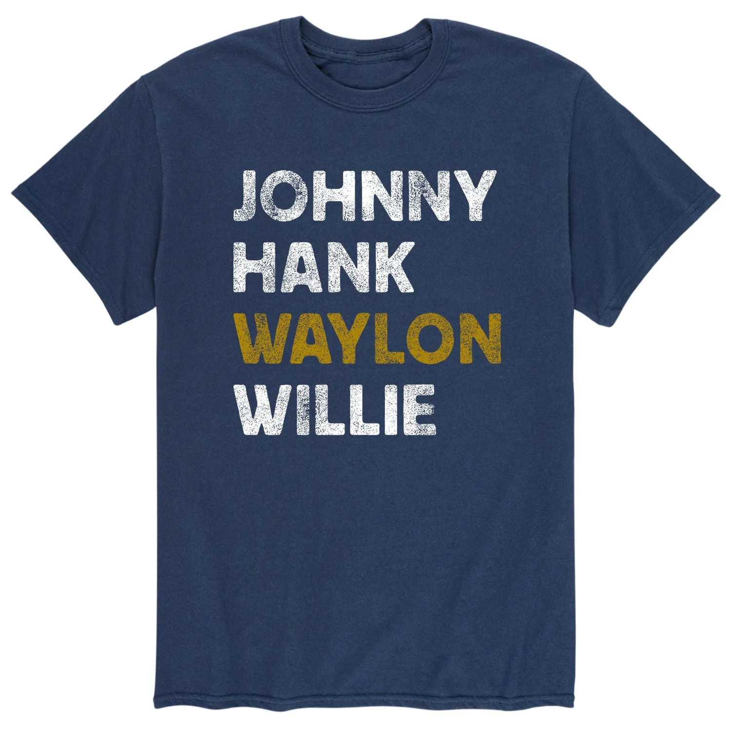 Instant Message - Johnny Hank Waylon Willie - Men's Short Sleeve Graphic T-shirt sold by Zulily product image thumbnail 2