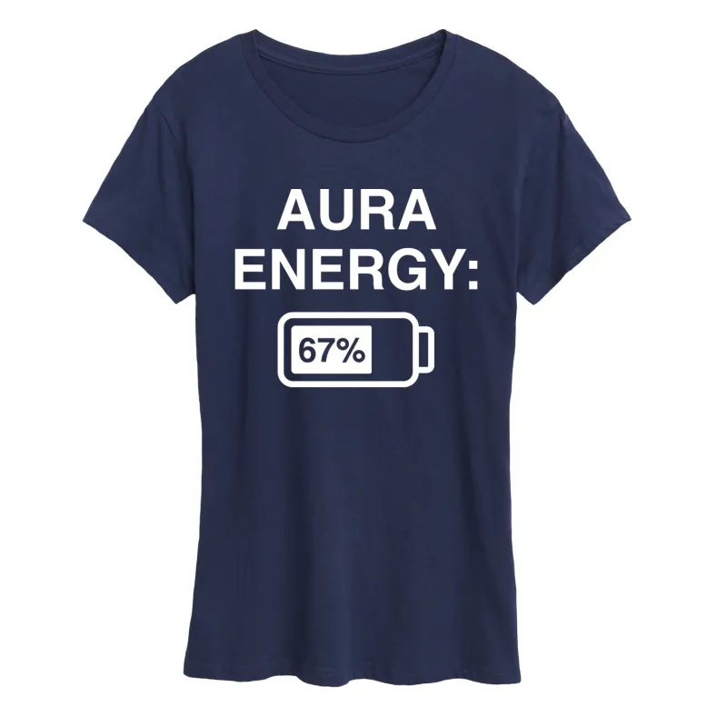 Instant Message - Aura Energy 67 - Women's Short Sleeve Graphic T-Shirt sold by Zulily