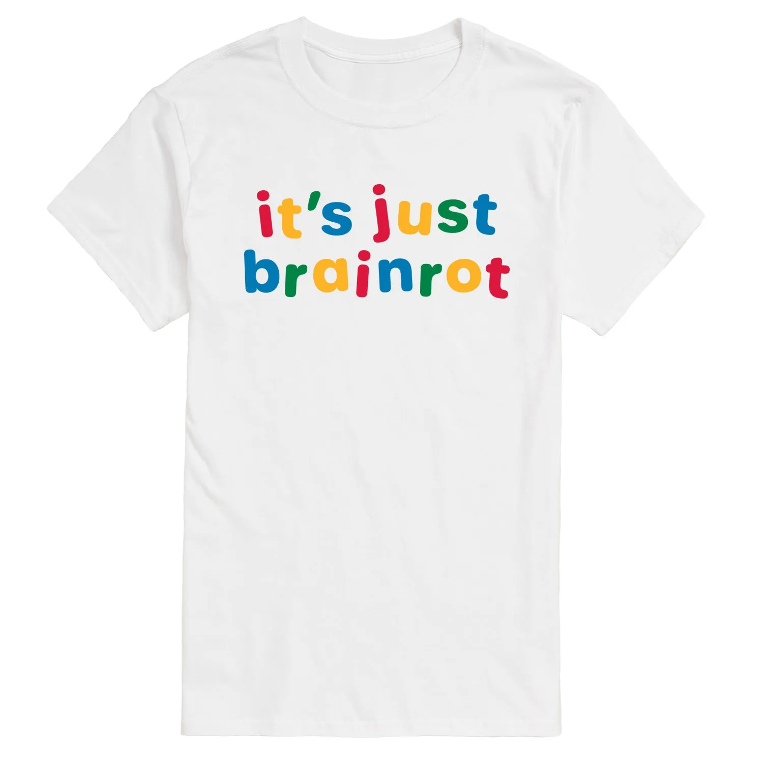 Instant Message - Just Brainrot - Men's Short Sleeve Graphic T-Shirt sold by Zulily product image thumbnail 3