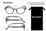 Brookstone Blue Light Filtering Glasses sold by Zulily