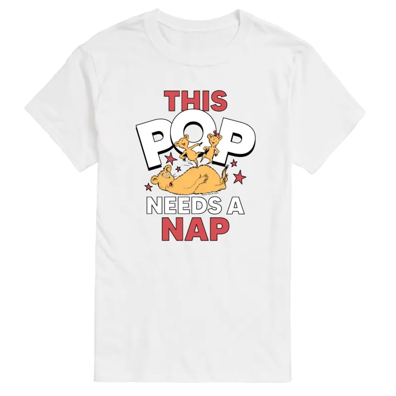 Dr. Seuss - This Pop Needs A Nap - Men's Short Sleeve Graphic T-Shirt sold by Zulily