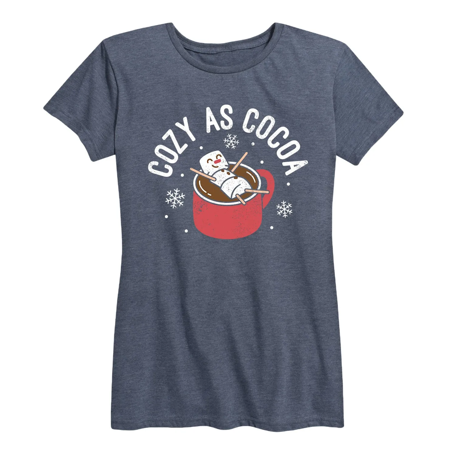 Instant Message - Cozy as Cocoa- Women's Short Sleeve Graphic T-shirt sold by Zulily product image thumbnail 2
