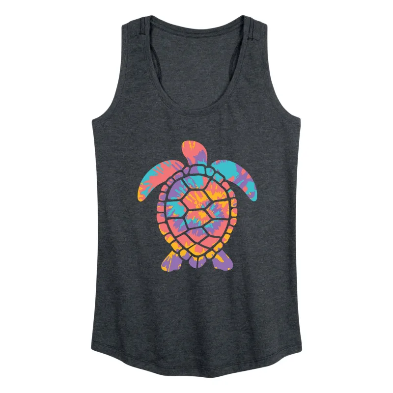 Instant Message - Tie Dye Turtle - Women's Racerback Tank sold by Zulily