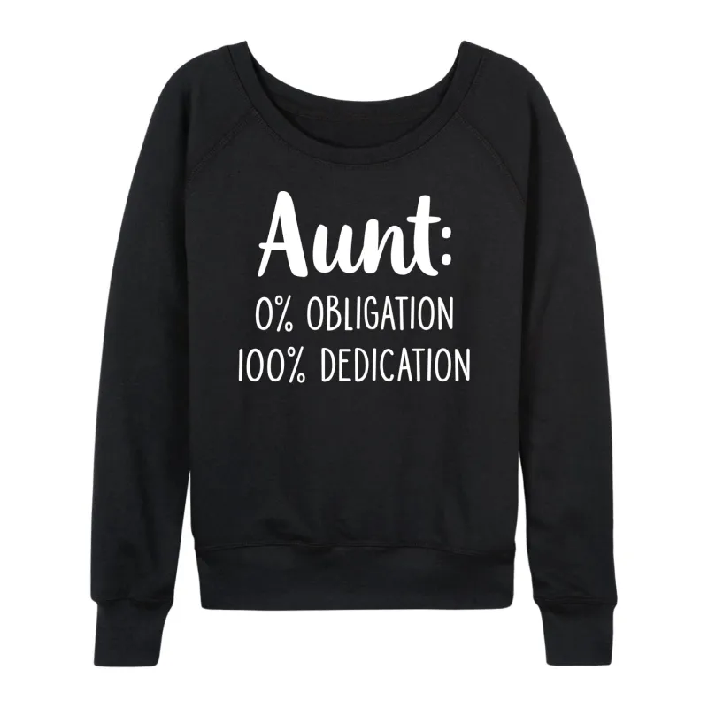 Instant Message - 0% Obligation - Women's Lightweight French Terry Long Sleeve Shirt sold by Zulily