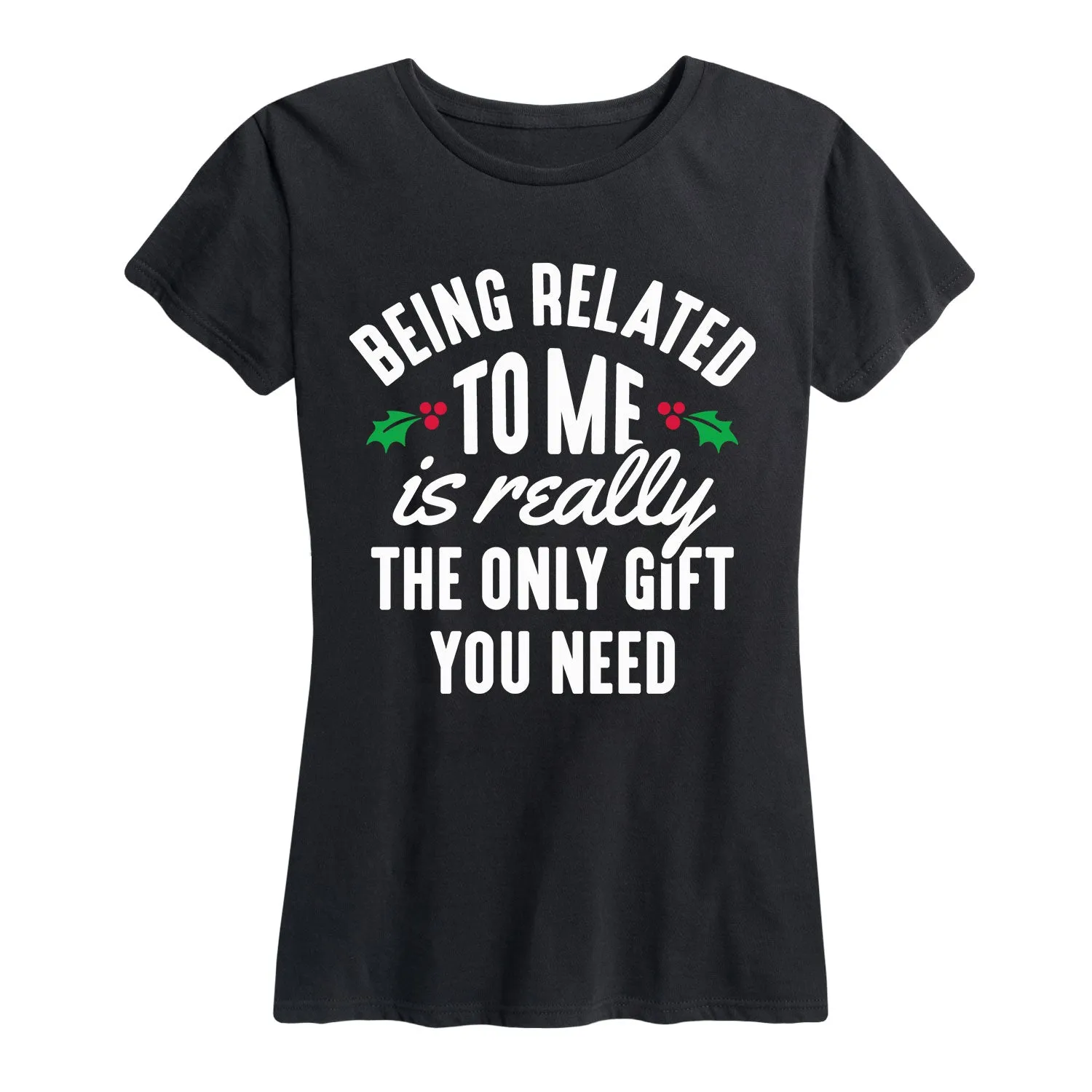 Instant Message - Being Related to Me - Women's Short Sleeve Graphic T-shirt sold by Zulily