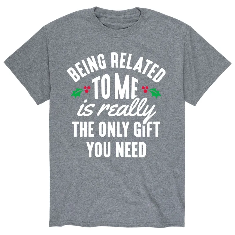 Instant Message - Being Related to Me - Men's Short Sleeve Graphic T-shirt sold by Zulily