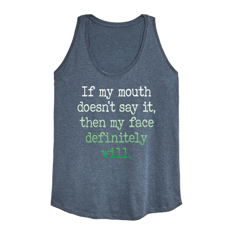 Instant Message - If My Mouth Doesnt Say It Gradient- Women's Any Way Short Sleeve Graphic Dress sold by Zulily