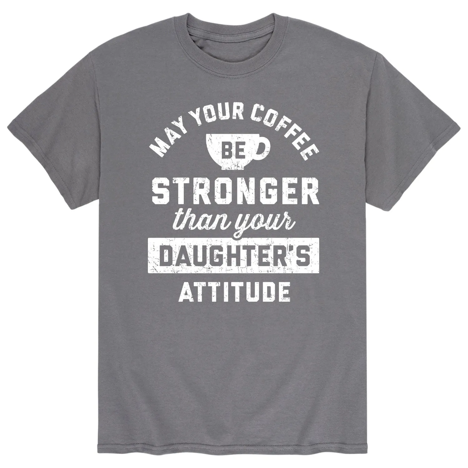 Instant Message - Coffee Stronger Than Attitude - Men's Short Sleeve Graphic T-shirt sold by Zulily product image thumbnail 2