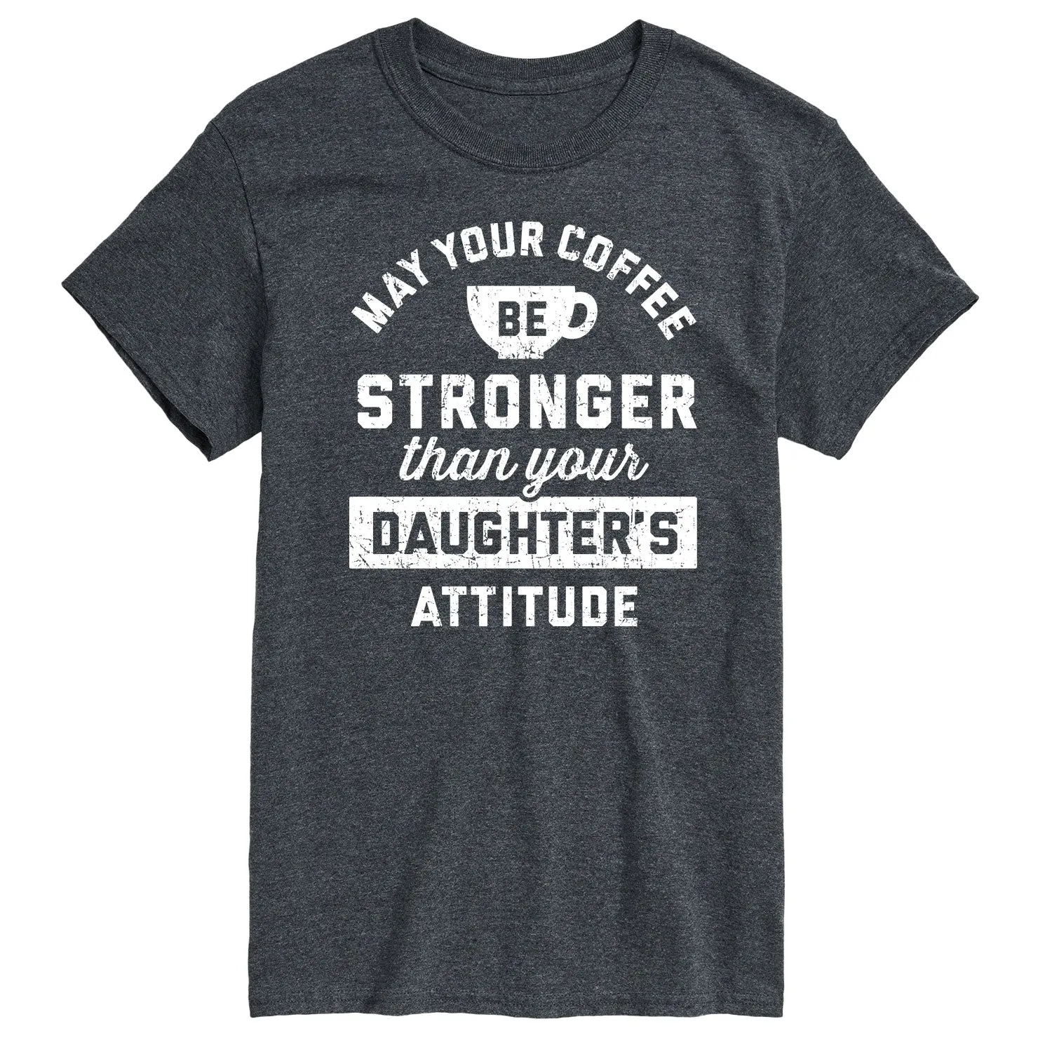 Instant Message - Coffee Stronger Than Attitude - Men's Short Sleeve Graphic T-shirt sold by Zulily product image thumbnail 3