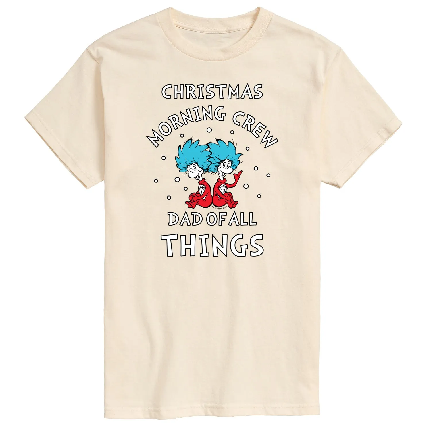 The Cat in the Hat - Christmas Morning Crew Dad - Men's Short Sleeve Graphic T-Shirt sold by Zulily product image thumbnail 3
