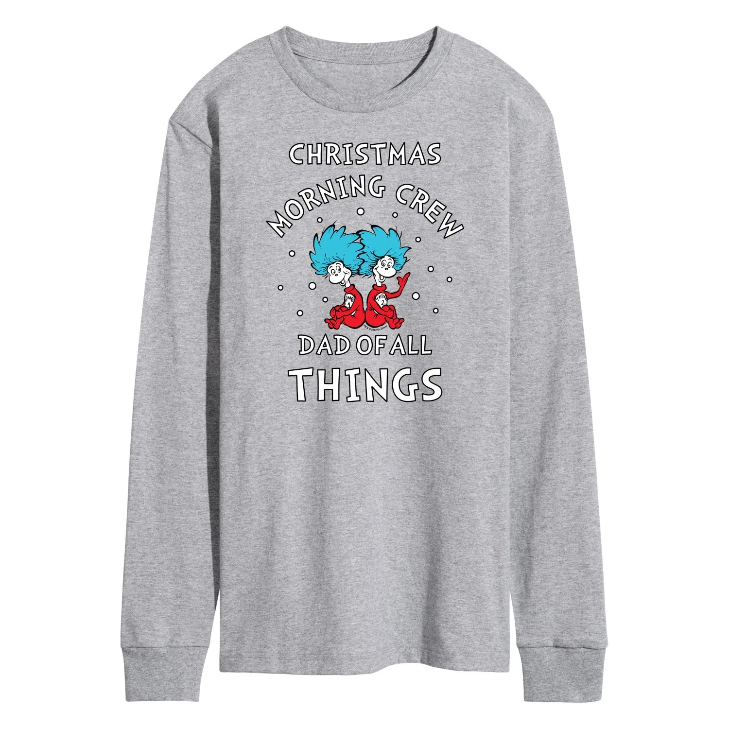 The Cat in the Hat - Christmas Morning Crew Dad - Men's Long Sleeve T-Shirt sold by Zulily