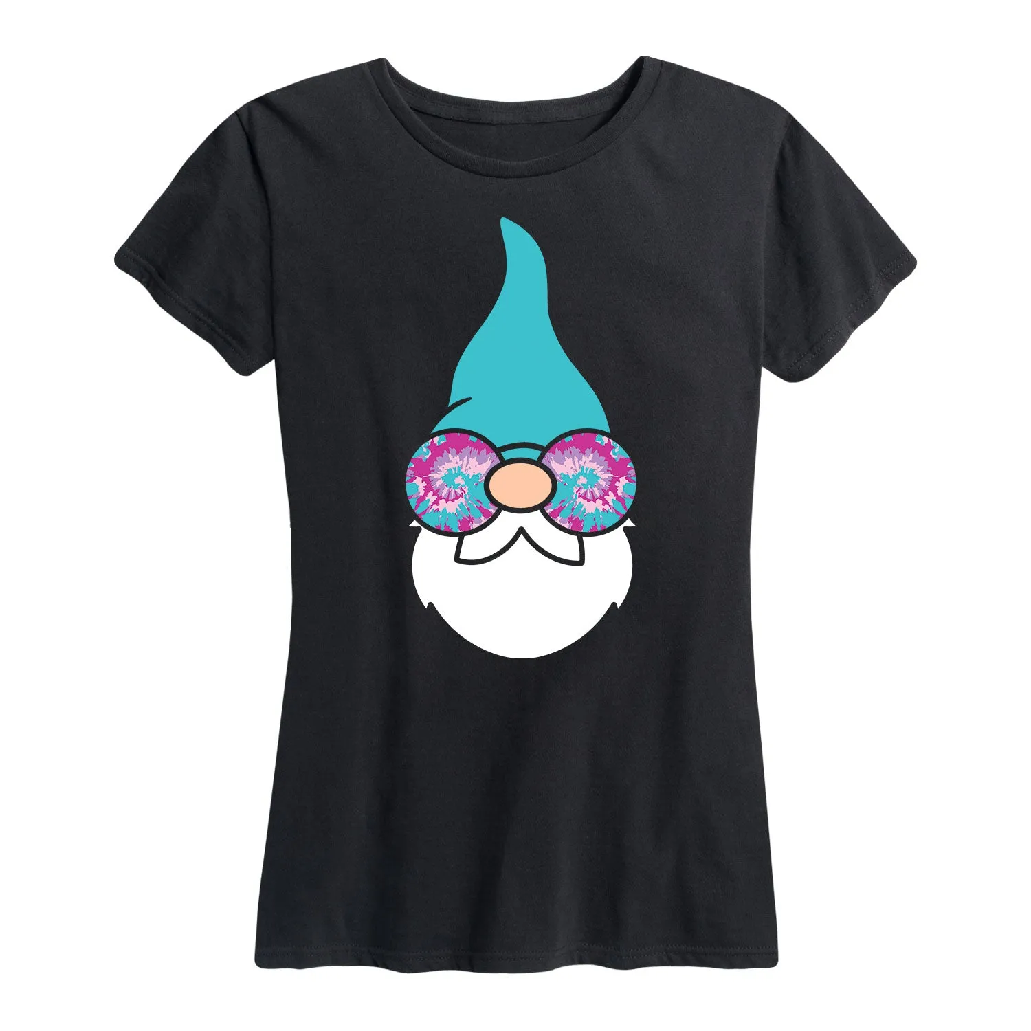 Instant Message - Boho Gnome with Glasses - Women's Short Sleeve Graphic T-shirt sold by Zulily
