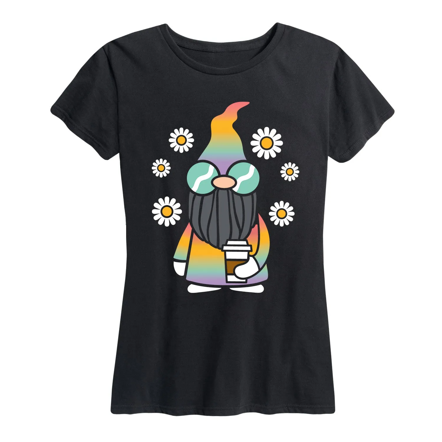 Instant Message - Boho Gnome - Women's Short Sleeve Graphic T-shirt sold by Zulily