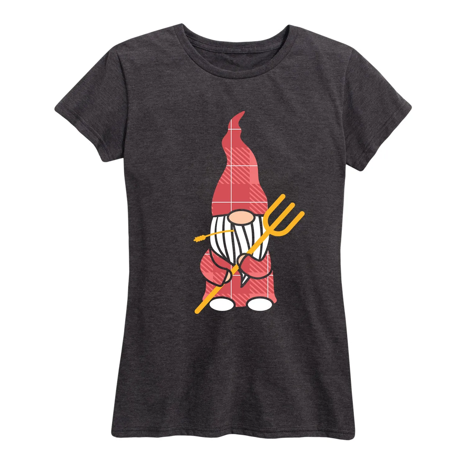 Instant Message - Farmer Gnome - Women's Short Sleeve Graphic T-shirt sold by Zulily product image thumbnail 2