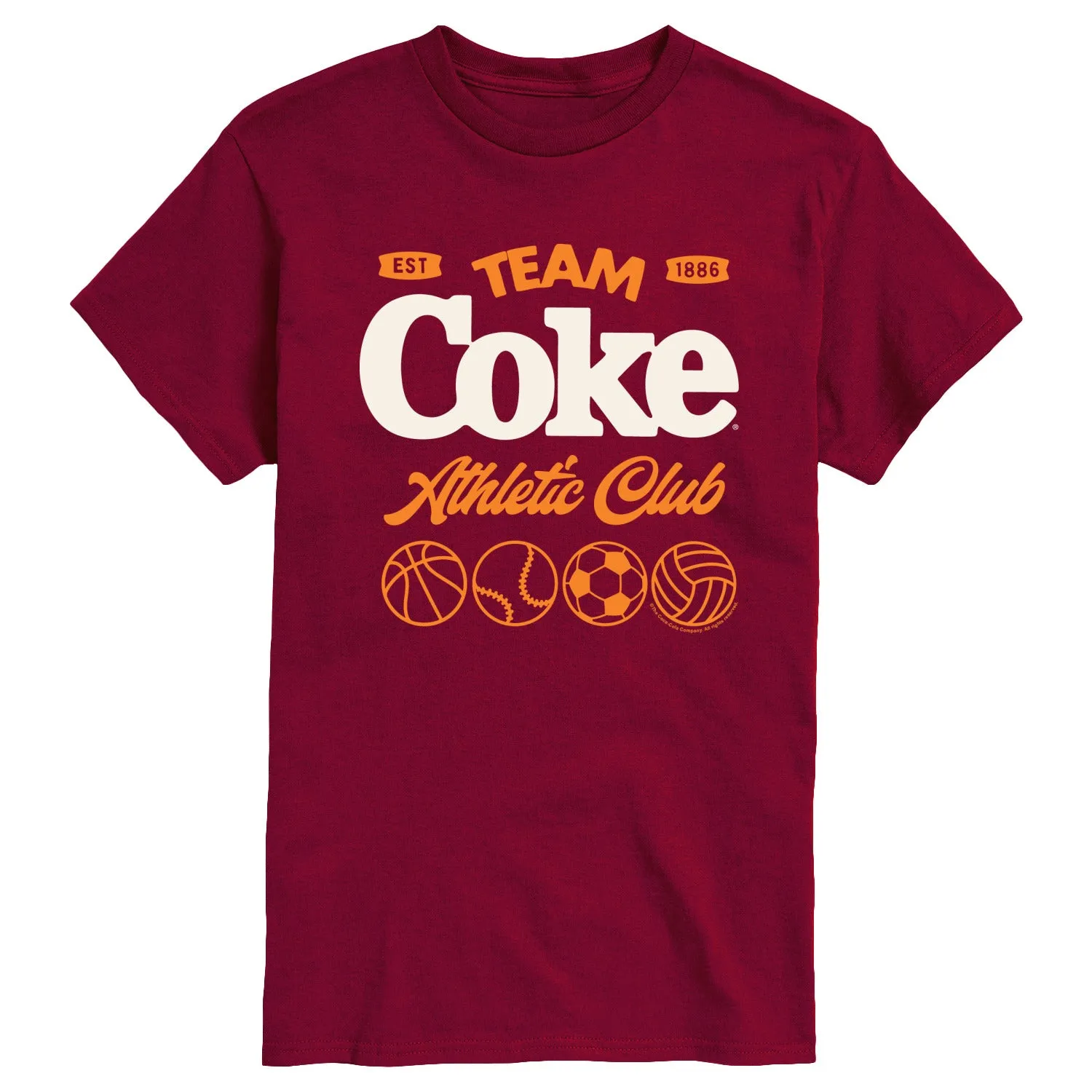 Coca-Cola - Team Coke Athletic Club - Men's Short Sleeve Graphic T-Shirt sold by Zulily product image thumbnail 5