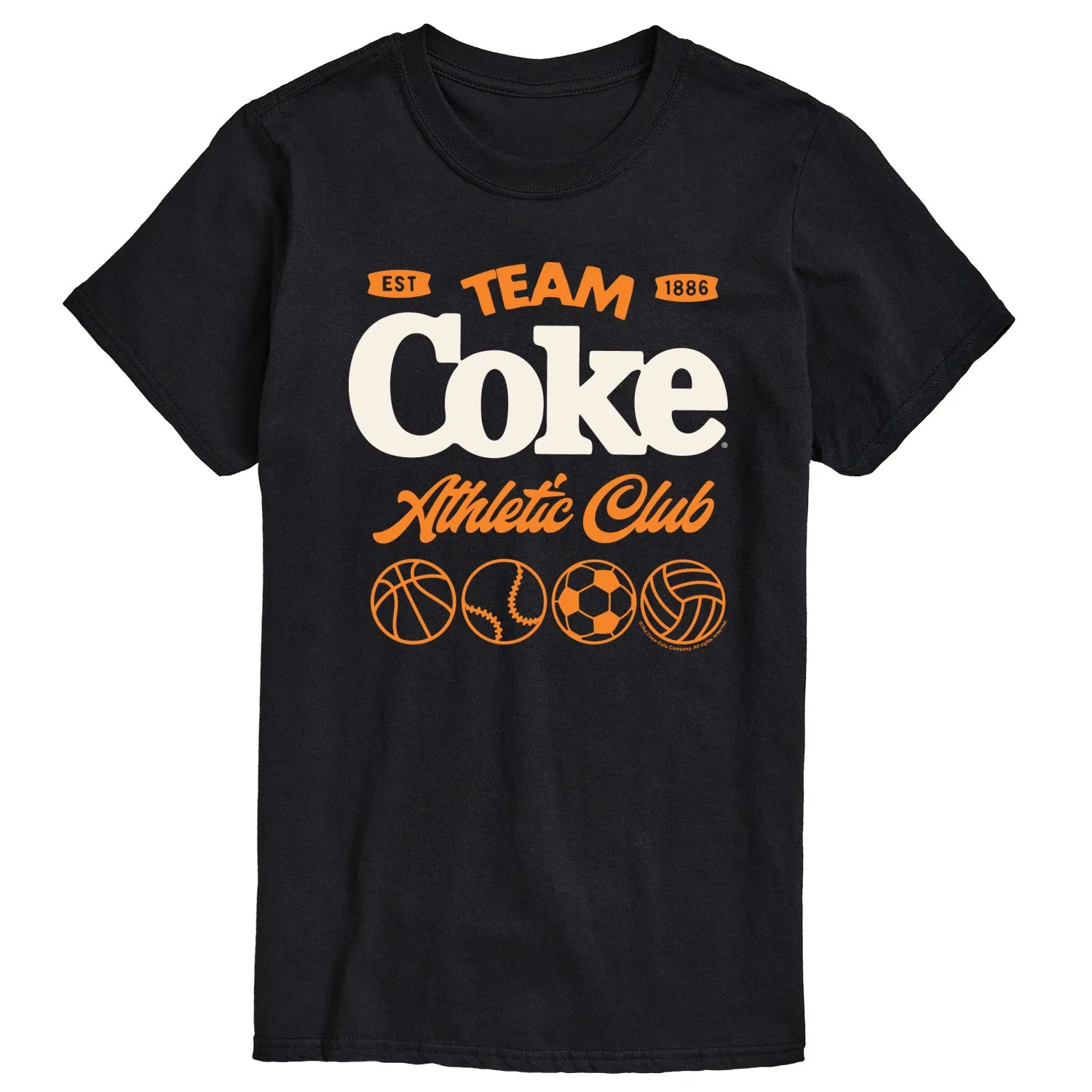 Coca-Cola - Team Coke Athletic Club - Men's Short Sleeve Graphic T-Shirt sold by Zulily product image thumbnail 2