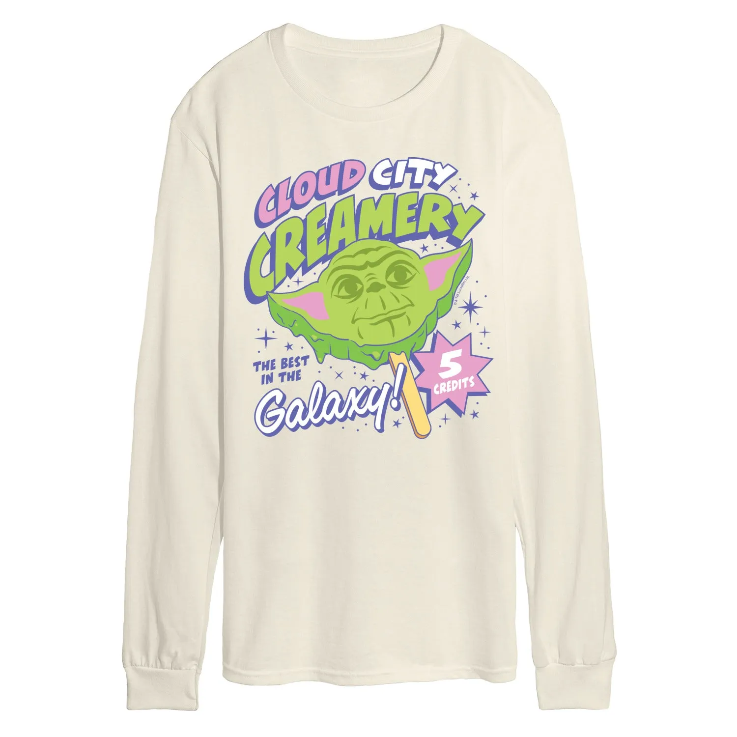 Star Wars - Cloud City Creamery - Men's Long Sleeve Graphic T-Shirt sold by Zulily product image thumbnail 2