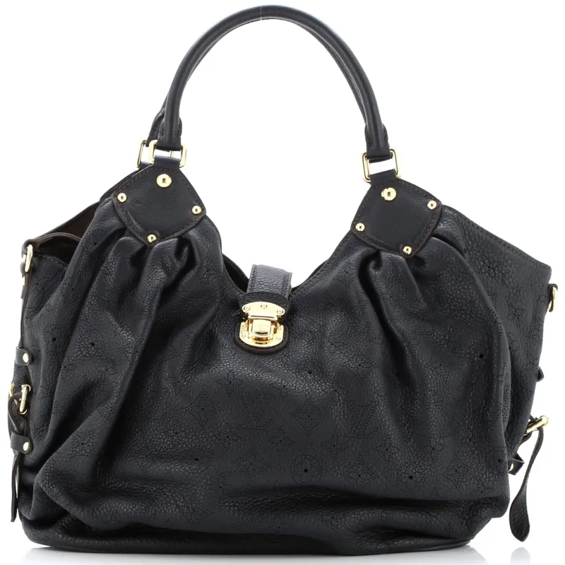 Pre-Loved Louis Vuitton L Hobo Mahina Leather sold by Zulily