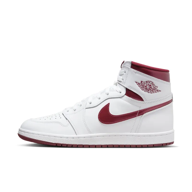 Men's Air Jordan Retro 1 High '85 "Metallic Burgundy" sold by Zulily