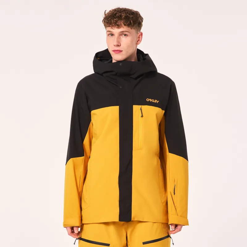 Men's Oakley Tnp Tbt Shell Jacket - Amber Yellow/Blackout sold by Zulily