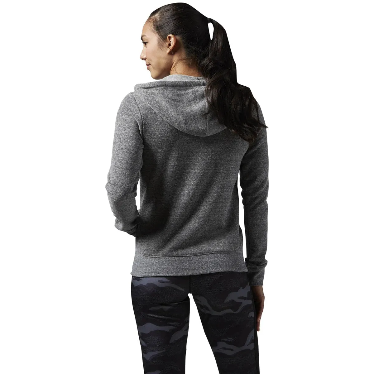 Women's Reebok Elements Full Zip Big Logo Hoody sold by Zulily product image thumbnail 2
