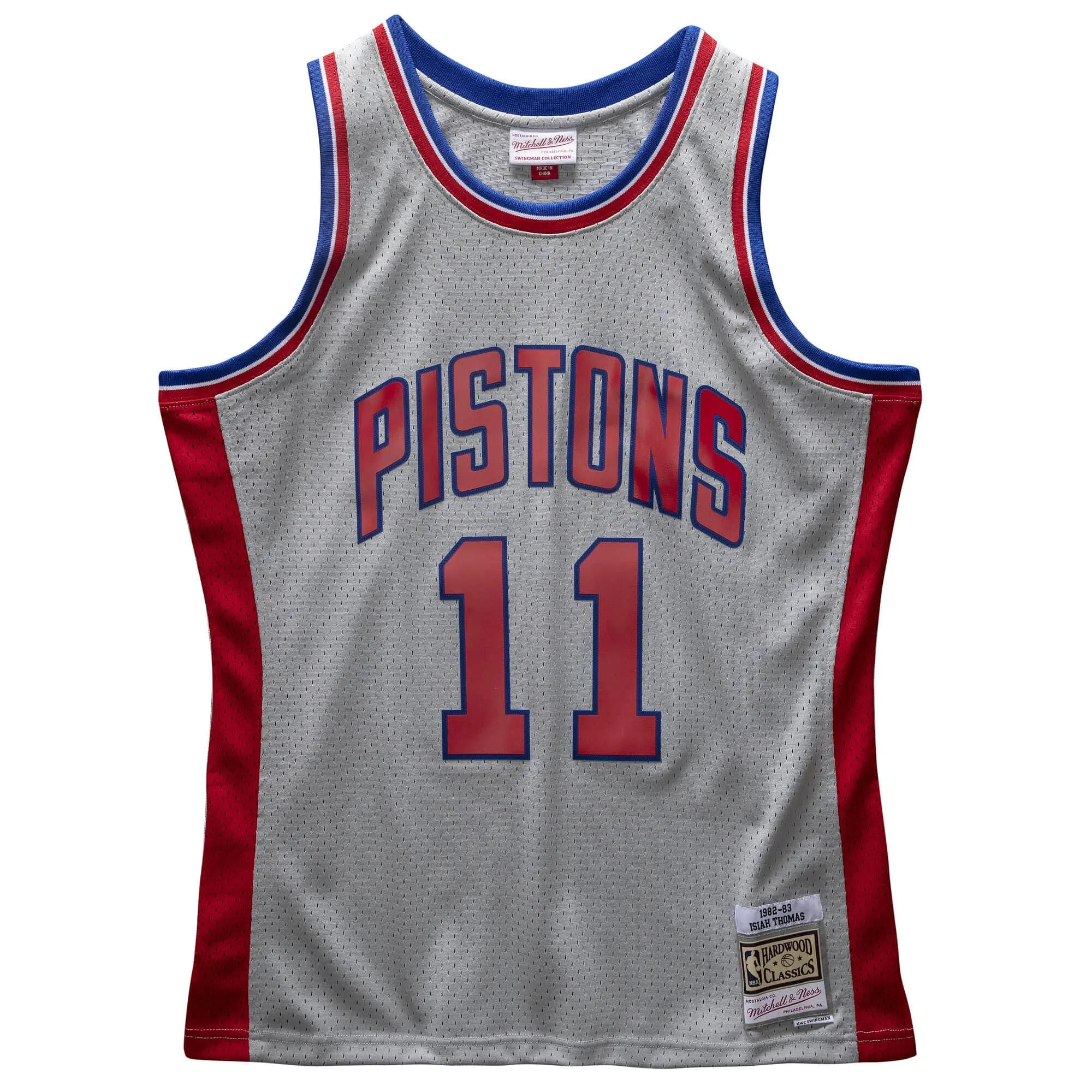 Men's Mitchell & Ness NBA Swingman Jersey- Detroit Pistons 82 Isiah Thomas sold by Zulily