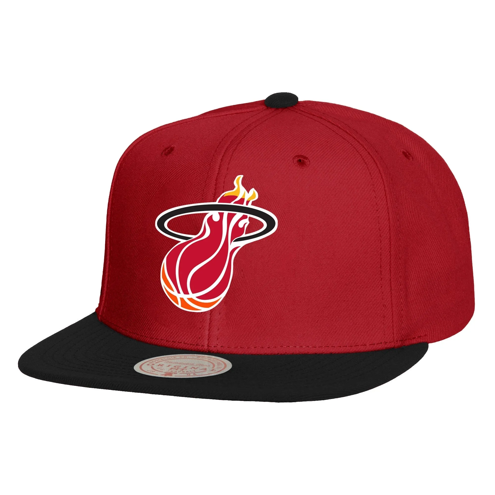 Men's Mitchell & Ness NBA Jumbotron Snapback Hwc Heat - Red-Black sold by Zulily