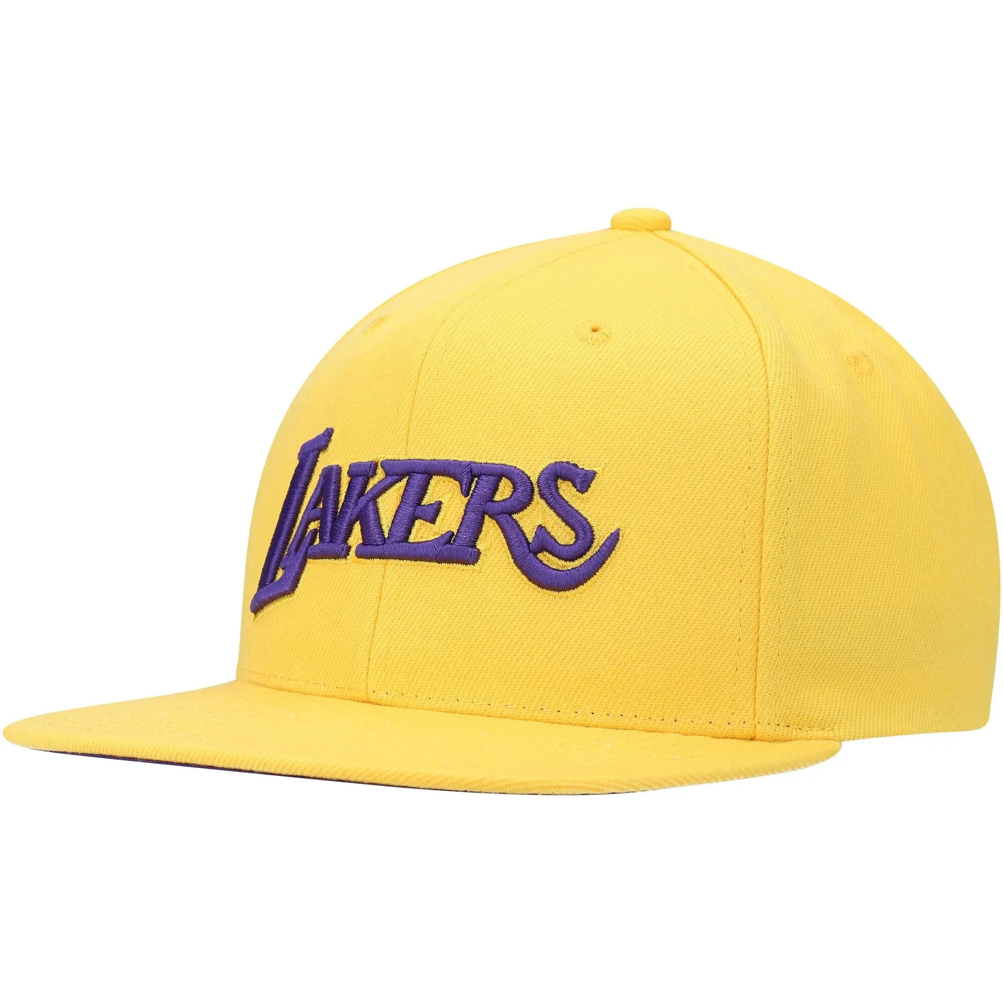 Men's Mitchell & Ness NBA Two Tonal Snapback Hwc Lakers sold by Zulily