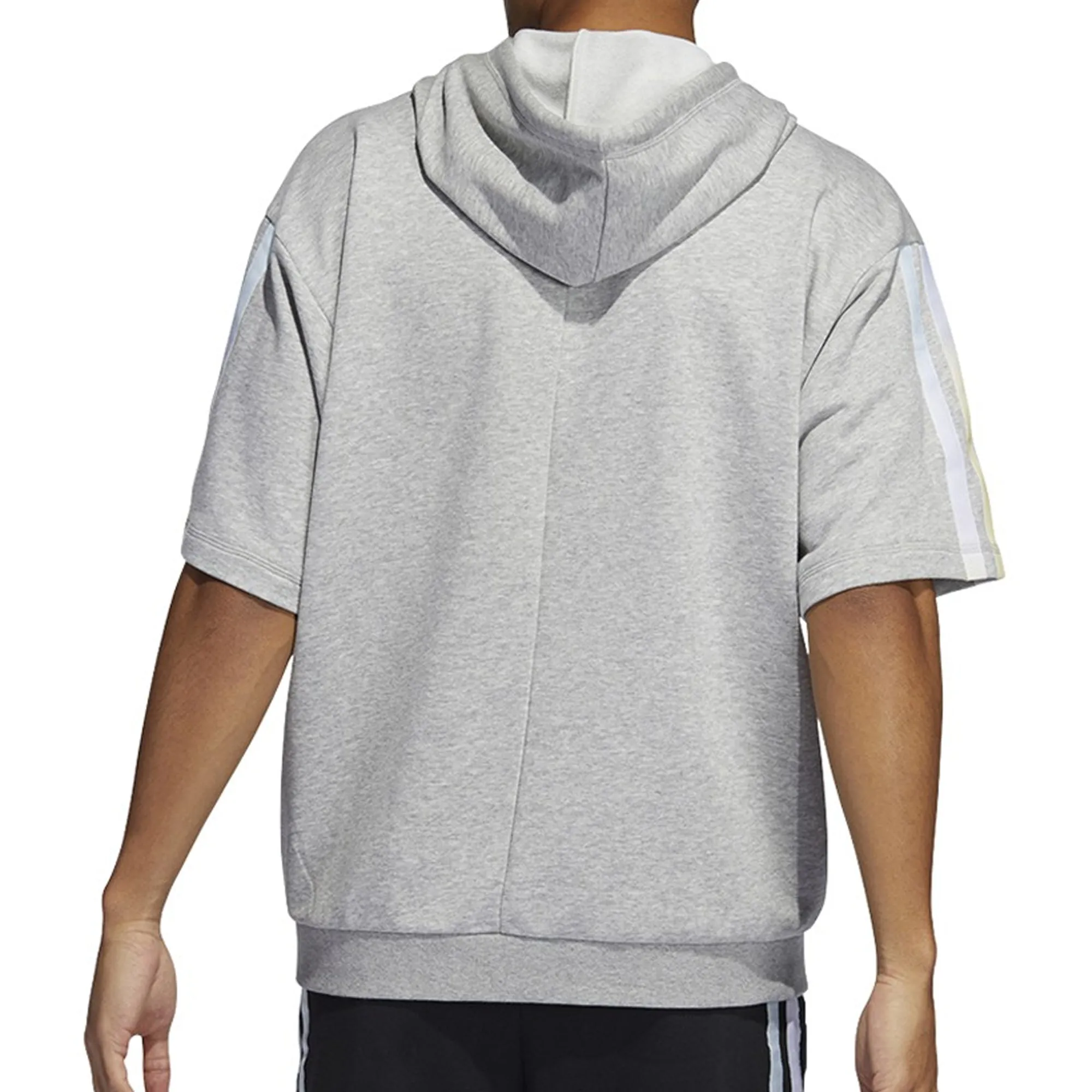 Men's adidas Donovan Mitchell Short Sleeve Hoodie sold by Zulily product image thumbnail 2