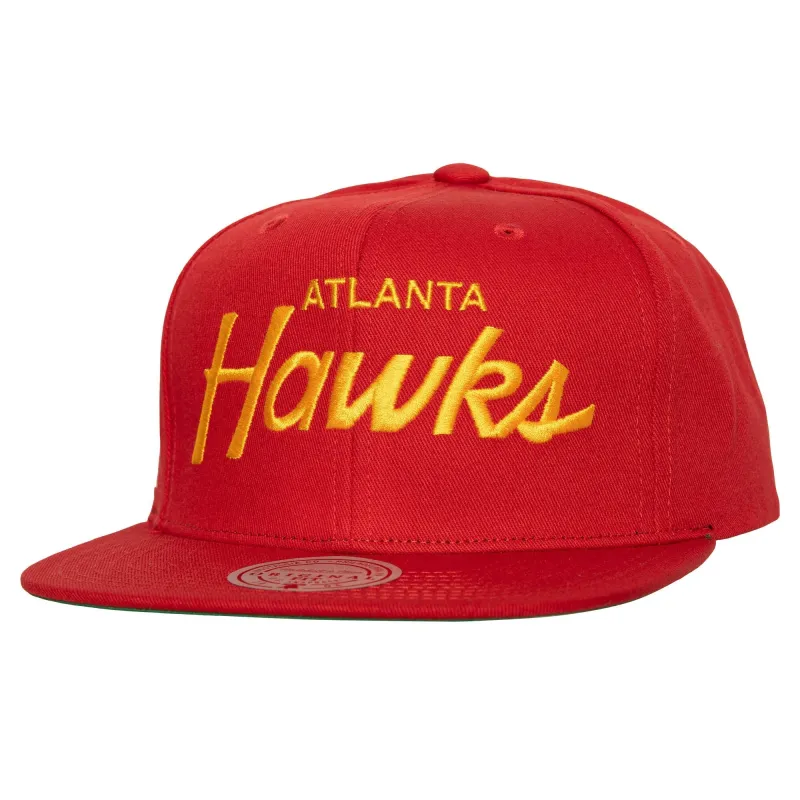 Men's Mitchell & Ness NBA 90'S Draft Day Snapback Hawks sold by Zulily