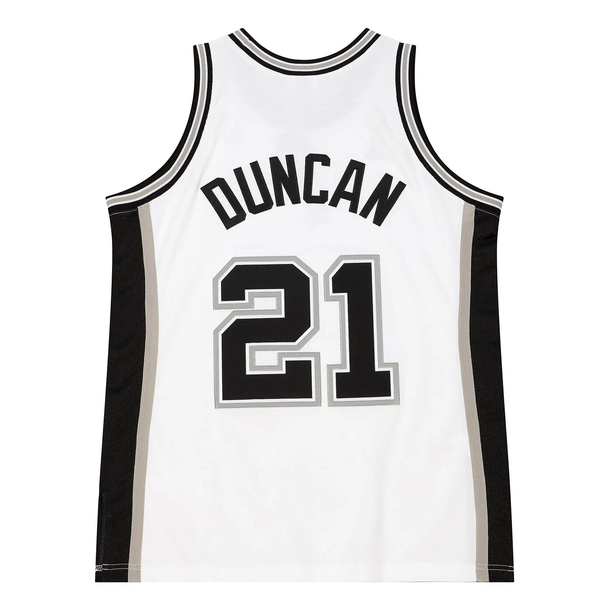 Mitchell & Ness NBA Home Finals Jersey San Antonio Spurs 2002 Tim Duncan sold by Zulily product image thumbnail 2
