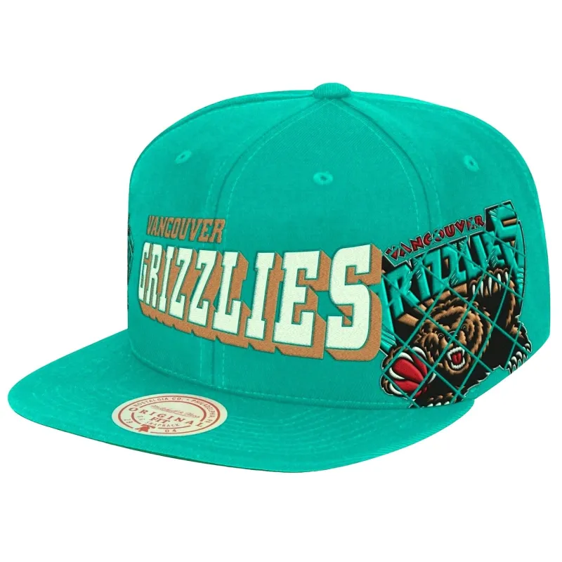 Men's Mitchell & Ness NBA The Grid Snapback Hwc Grizzlies sold by Zulily