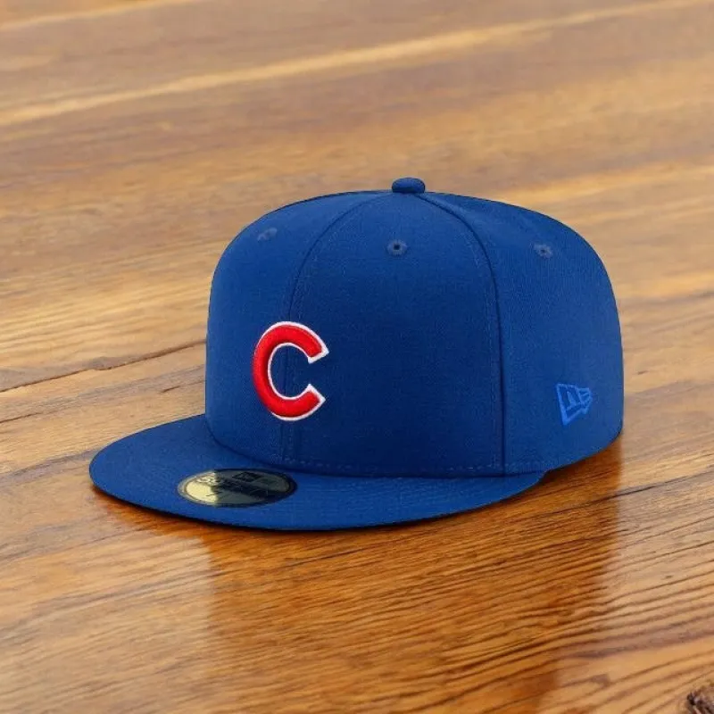 Men's New Era X Swarovski MLB 59Fifty Fitted Chicago Cubs 2016 sold by Zulily