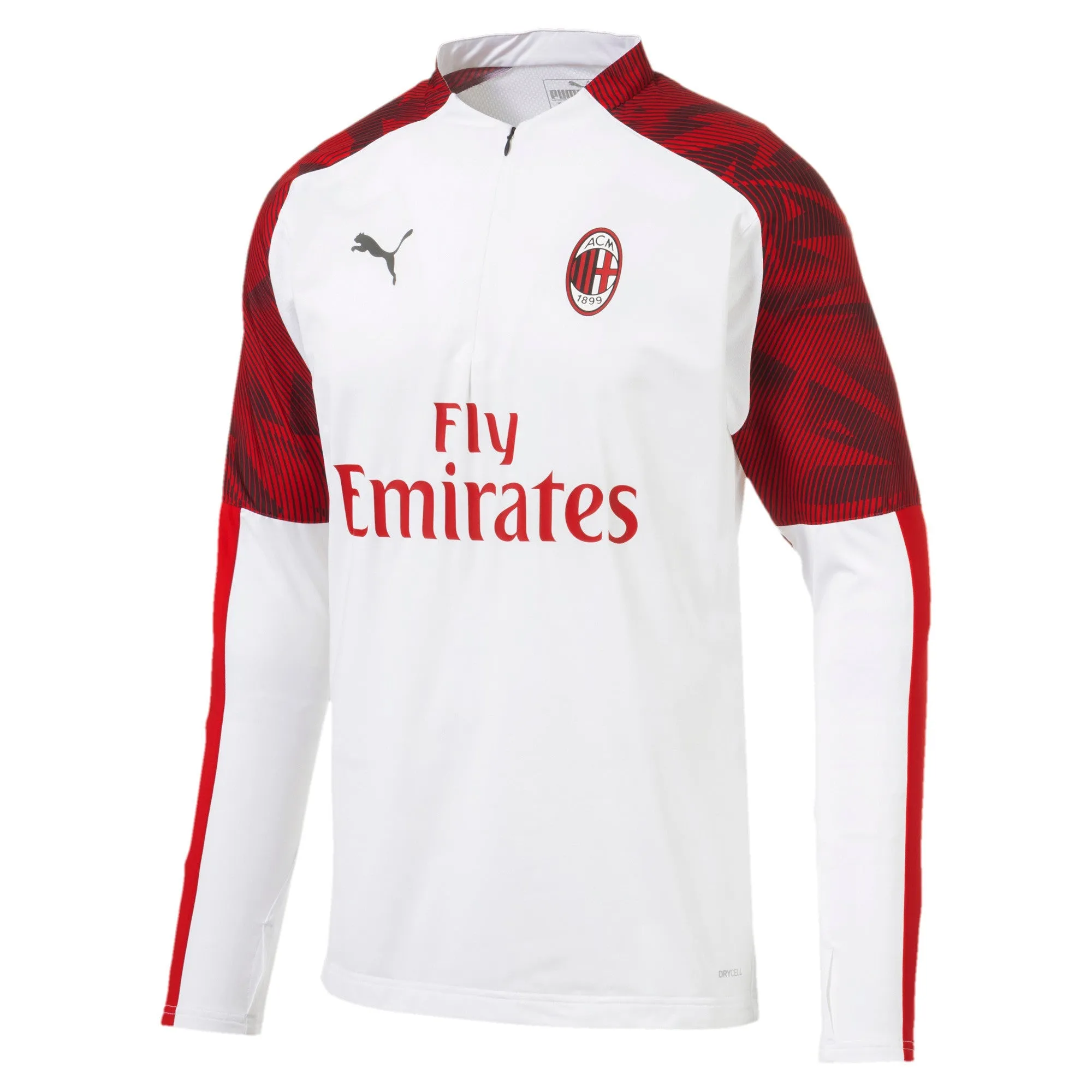 Men's Puma Ac Milan 1/4 Zip Top - Sponsor Logo sold by Zulily product image thumbnail 4