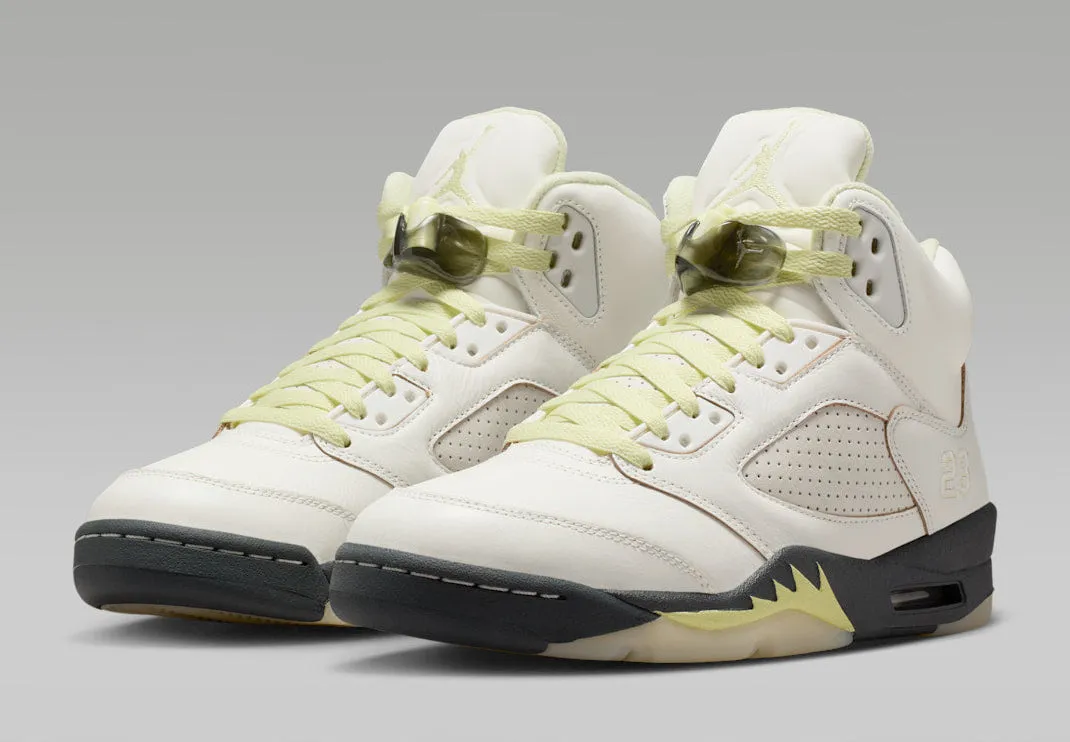 Women's Air Jordan Retro 5 'Luminous Green' sold by Zulily product image thumbnail 2